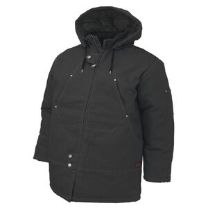 Tough Duck Abraham Hydro Men's Winter Work Parka WJ18 - BLACK Medium